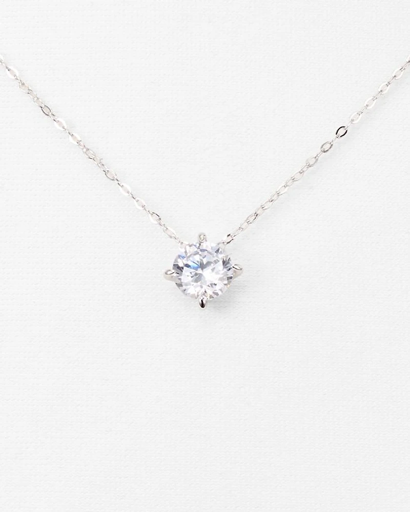 Float Pendant Necklace, 16"