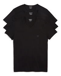 Emporio Armani Pure Cotton V-Neck T-Shirts