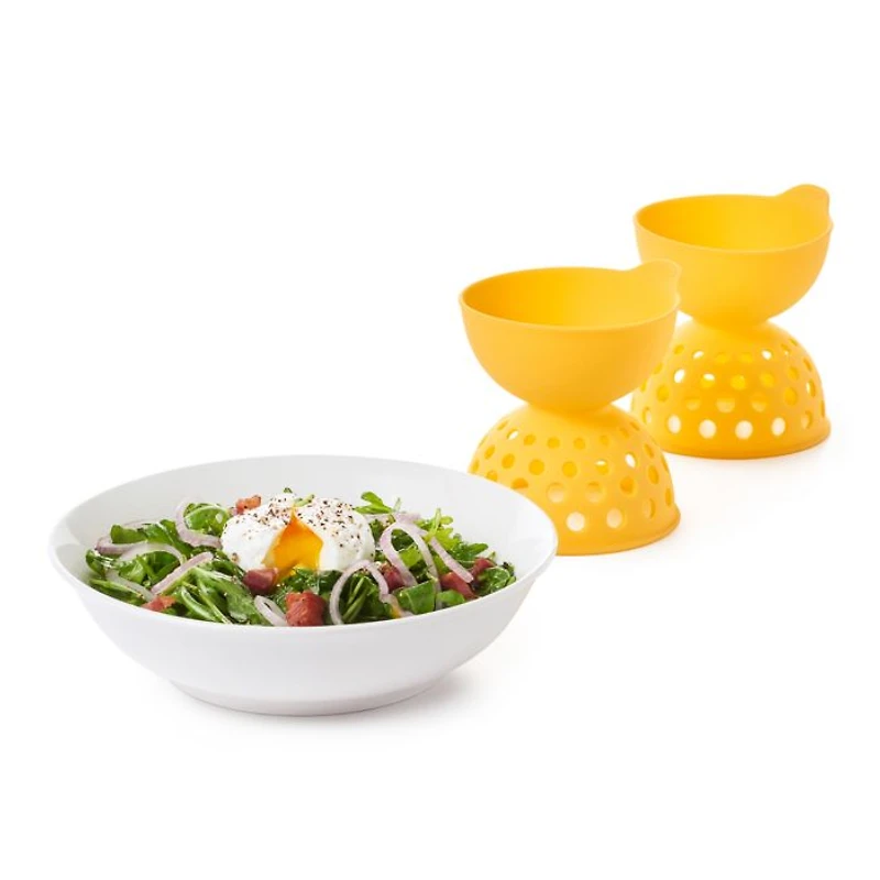 Silicone Egg Poacher, Set of 2