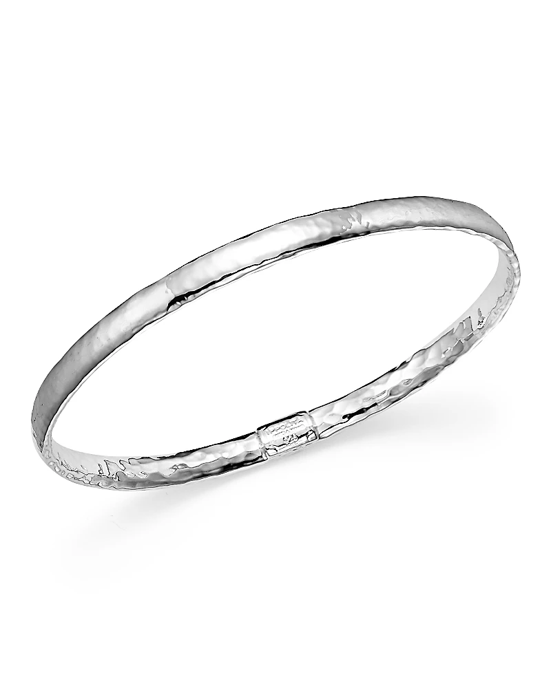 Ippolita Sterling Silver Basic Hammered Bangle