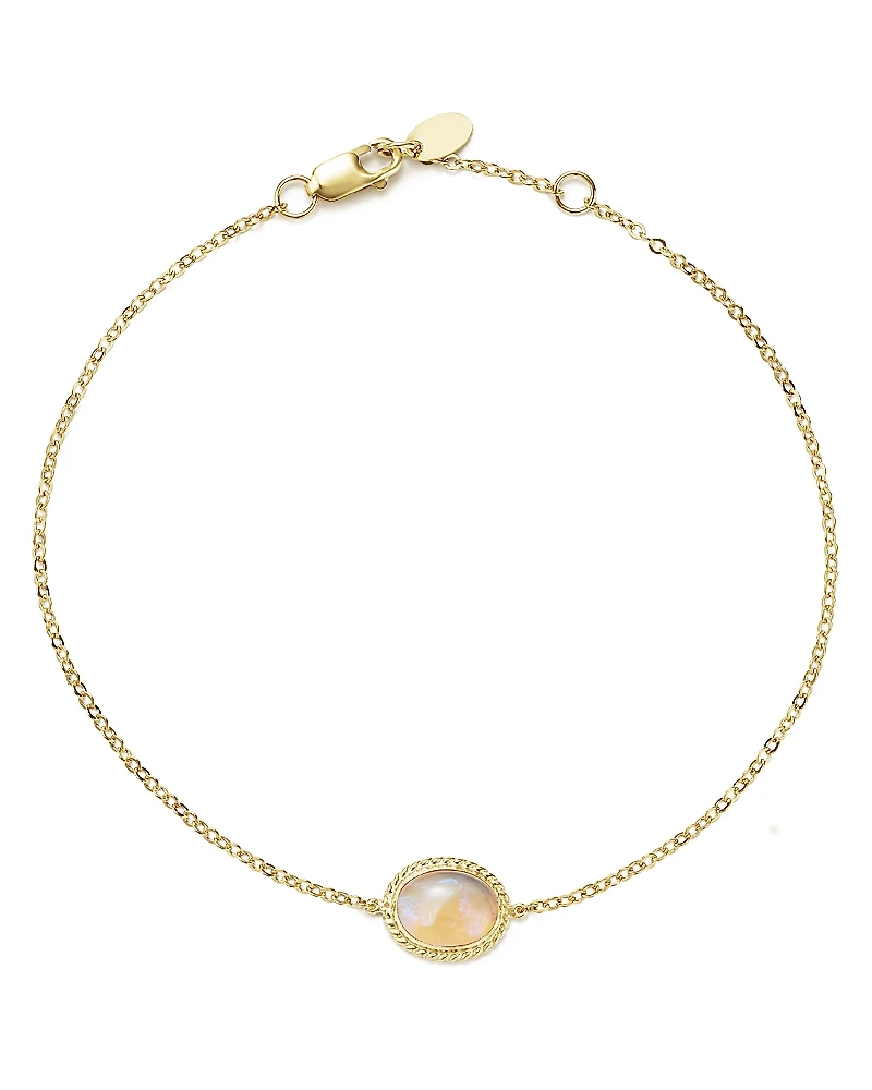 Opal Oval Bracelet