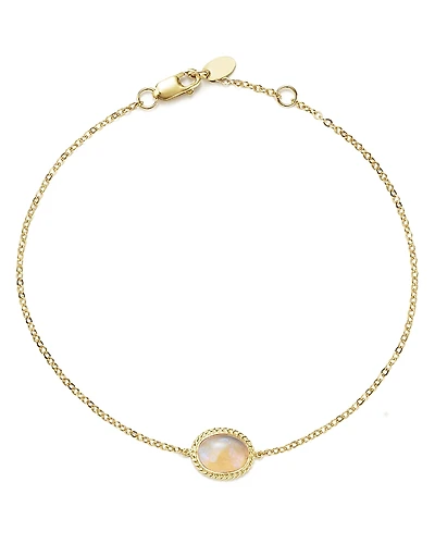 Opal Oval Bracelet