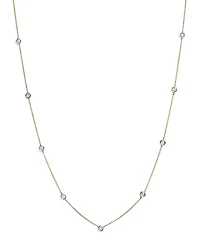Diamond Station Necklace