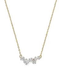Adina Reyter 14K Yellow Gold Scattered Diamond Necklace, 15