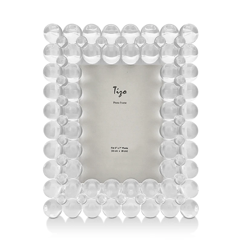 Tizo Clear Crystal Bubble Frame, 5 x 7