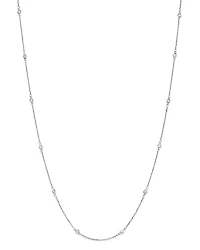 Diamond Station Necklace