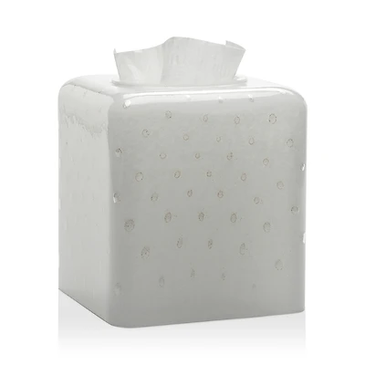 Labrazel Contessa White Tissue Box Cover