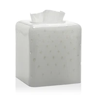Labrazel Contessa White Tissue Box Cover