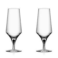 Orrefors Metropol Beer Glass, Set of 2
