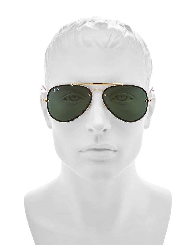 Blaze Aviator Sunglasses, 61mm