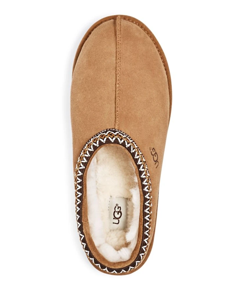 Men's Tasman Suede & Shearling Slippers