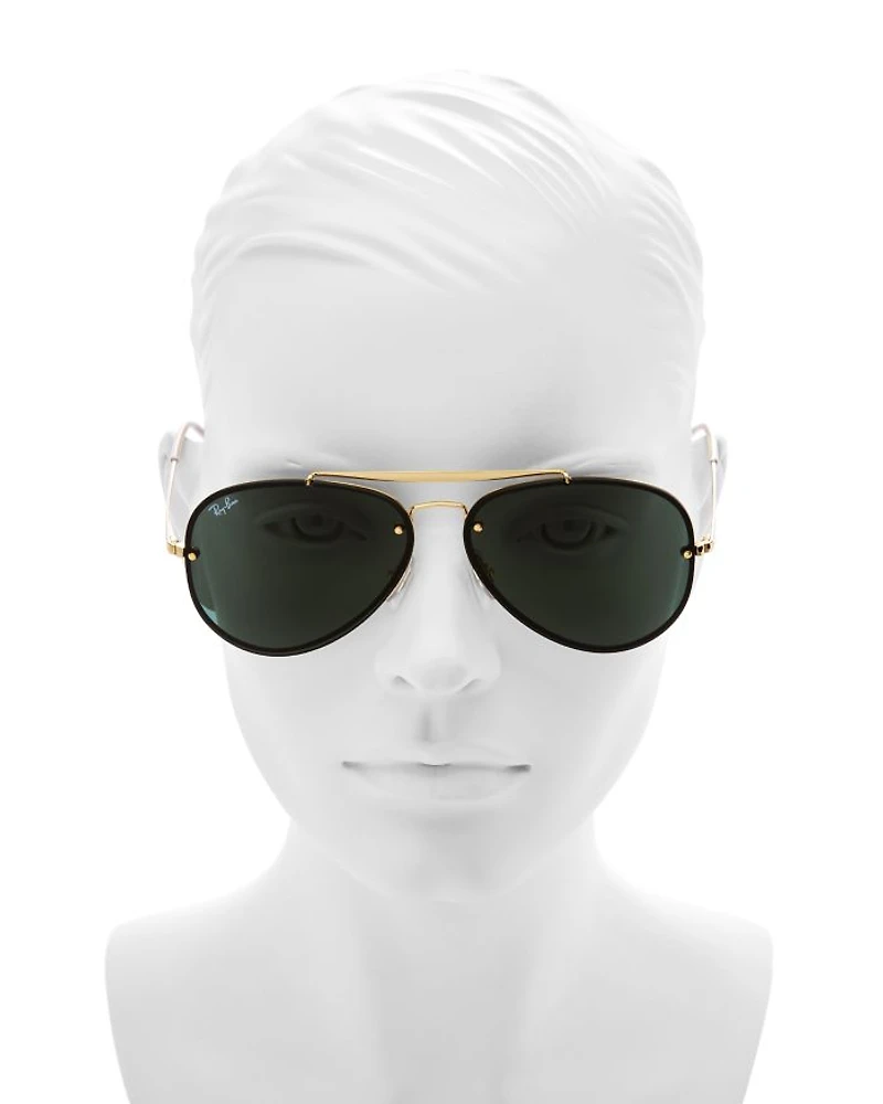 Blaze Aviator Sunglasses, 61mm