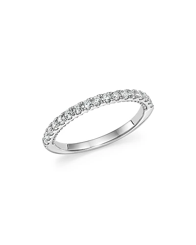 Bloomingdale's Fine Collection Diamond Band with Beaded Accent