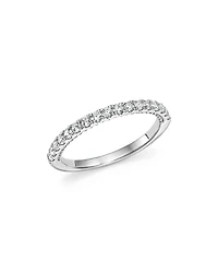 Bloomingdale's Fine Collection Diamond Band with Beaded Accent