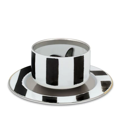 Sol y Sombra by Christian Lacroix Tea Cup And Saucer