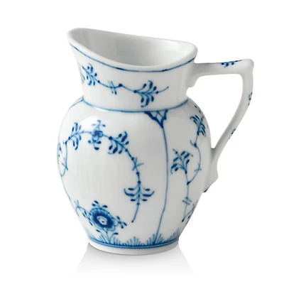 Blue Flute Plain Pitcher