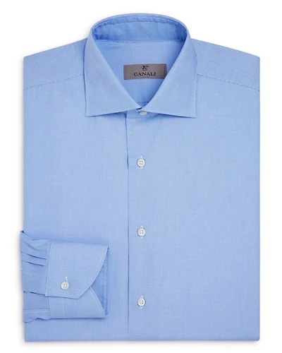 Crosshatch Textured Solid Regular Fit Dress Shirt