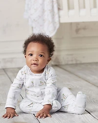 Boys' Noah's Ark Print Footie - Baby