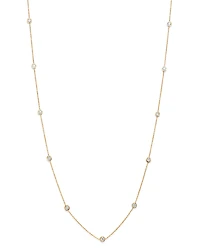 Diamond Station Necklace