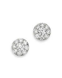Bloomingdale's Fine Collection Diamond Circle Small Stud Earrings