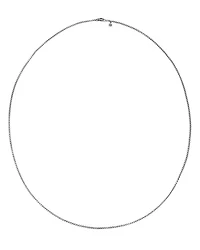 Sterling Silver Classic Chain Box Chain Necklace, 22"