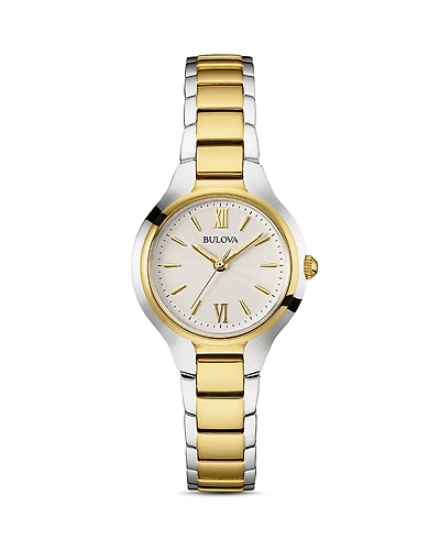 Bulova Classic Two-Tone Watch, 28mm