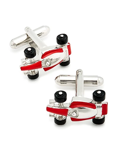Link Up Race Car Cufflinks