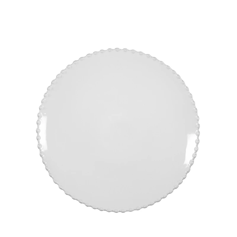 Costa Nova White Pearl Salad Plate
