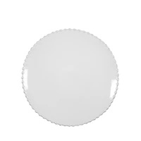 Costa Nova White Pearl Salad Plate