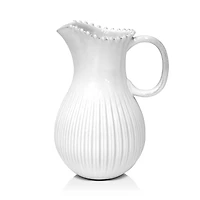 Costa Nova White Pearl Pitcher
