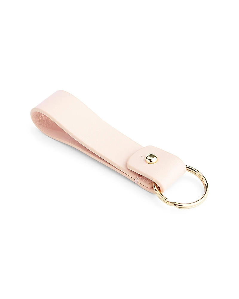 Royce New York Leather Loop Keychain