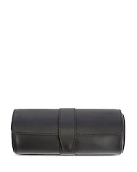 Leather Watch Roll & Cufflink Storage Case
