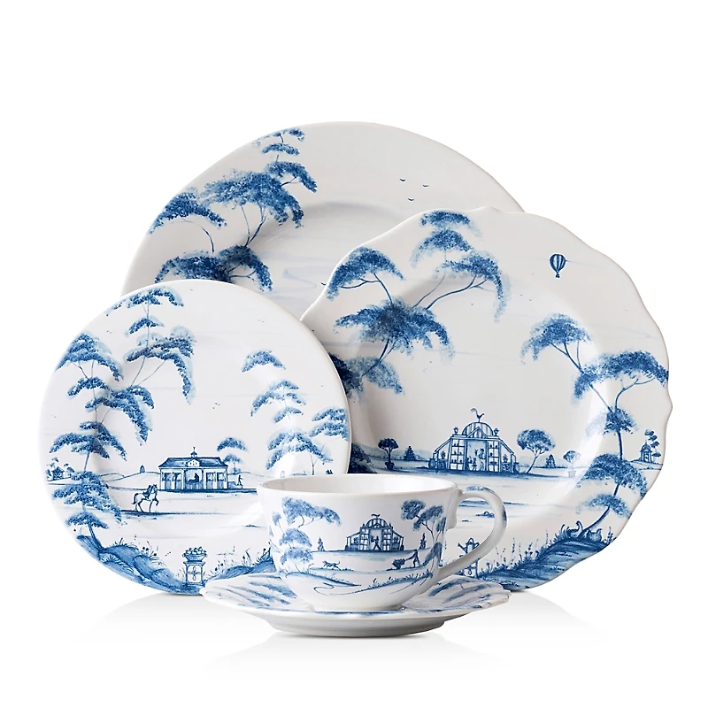 Juliska Country Estate Delft Blue 5pc Setting