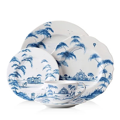 Juliska Country Estate Delft Blue 5pc Setting