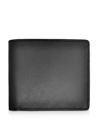 Leather RFID-Blocking ID Flap Bifold Wallet