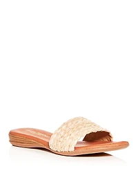 Andre Assous Women's Nahala Featherweights Woven Slide Sandals
