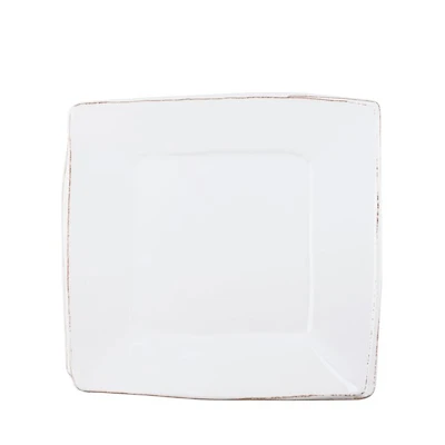 Melamine Lastra White Square Platter