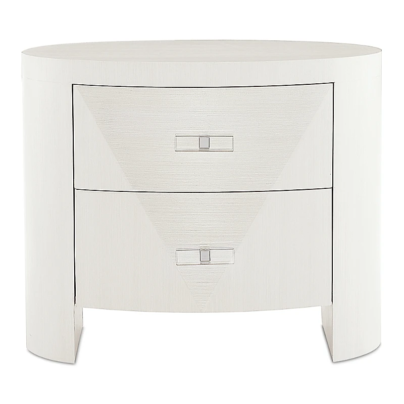 Bernhardt Axiom Oval Nightstand