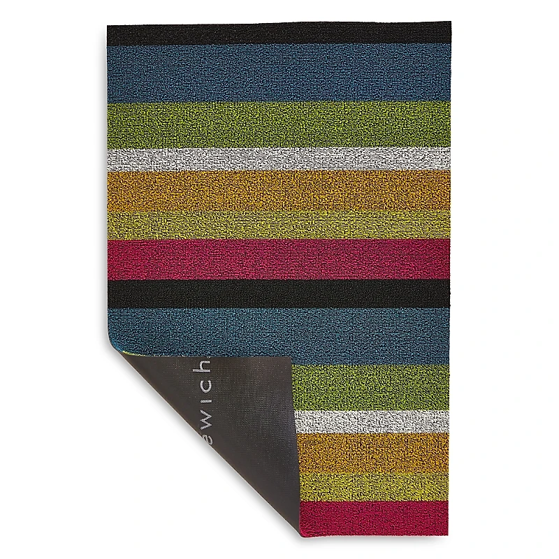 Chilewich Bold Stripe Shag Doormat