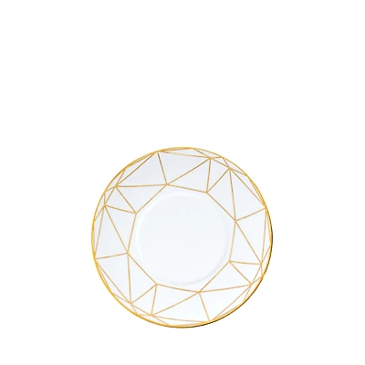 Prouna Gem Cut Bread & Butter Plate