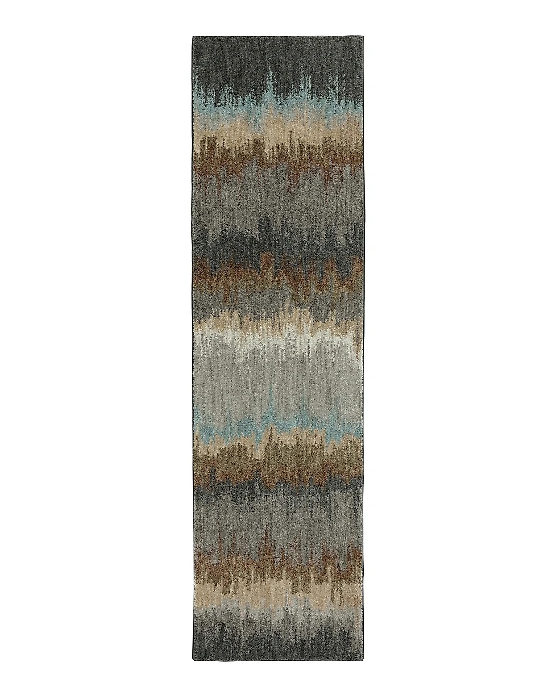 Karastan Euphoria Cashel Abyss Runner Rug, 2'4 x 7'10