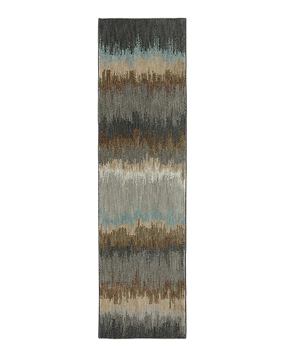 Karastan Euphoria Cashel Abyss Runner Rug, 2'4 x 7'10