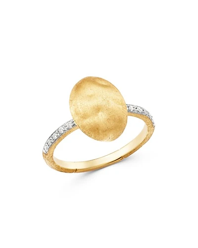 18K Yellow Gold Siviglia Diamond Ring - Exclusive