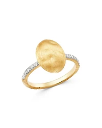 18K Yellow Gold Siviglia Diamond Ring - Exclusive