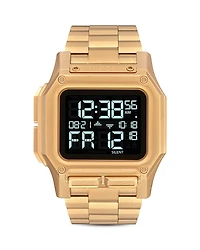 Nixon Regulus All-Black Link Bracelet Watch, 46mm