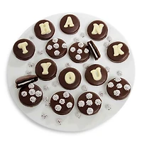 "THANK YOU" Belgian Chocolate Sandwich Cookies, 14 Piece