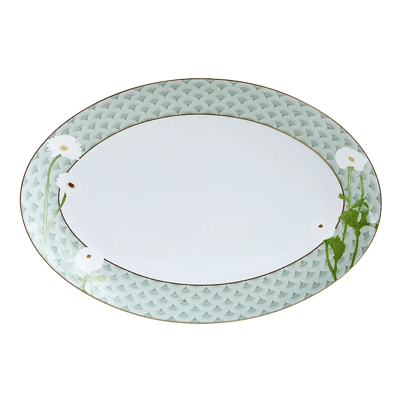Bernardaud Praiana Oval Platter 15
