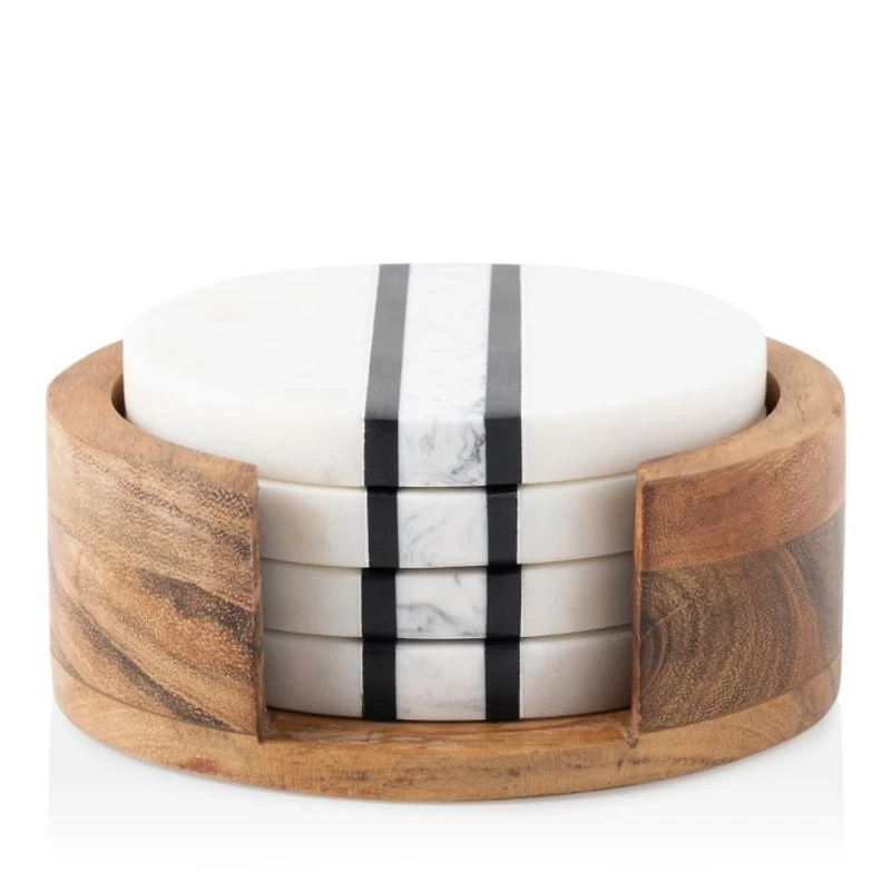 Stonewood Stripe Coaster Set