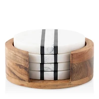 Stonewood Stripe Coaster Set