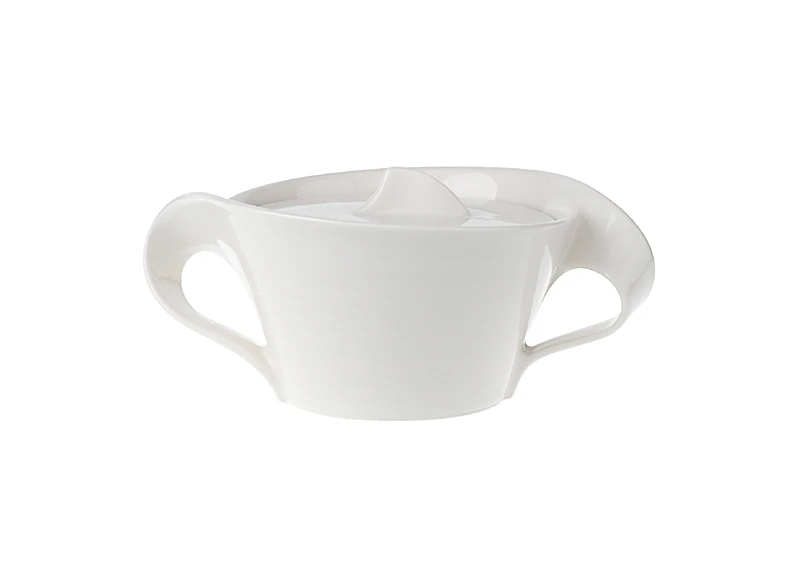 Villeroy & Boch New Wave Covered Sugar Bowl